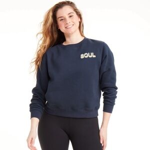 SoulCycle crew neck sweatshirt